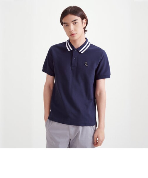 ショートスリーブロゴピケポロシャツ