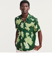 ショートスリーブリヨセルシャツ