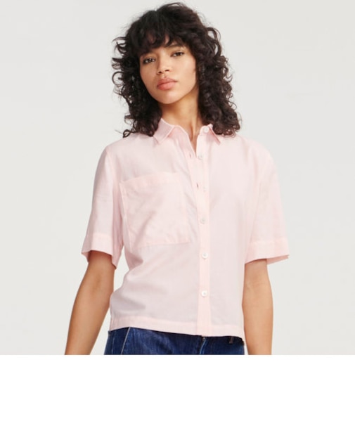 ルーズフィットショートスリーブシャツ