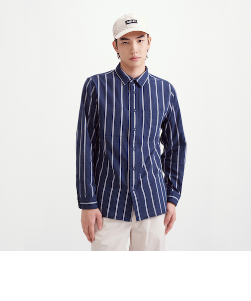 ロングスリーブリバーシブルシャツ