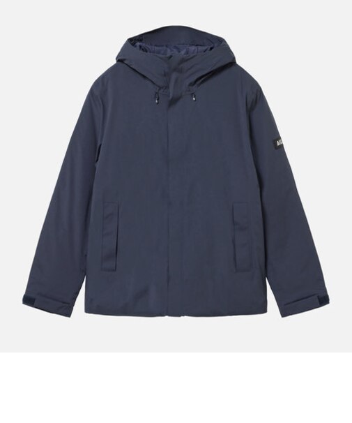 透湿防水 インサレーションフーデッドジャケット