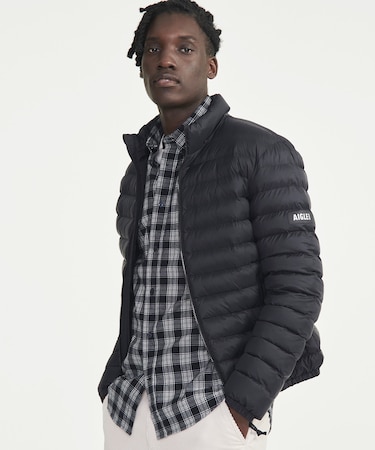 撥水 DUPONT SORONA中綿 インサレーションダウンジャケット / パファージャケット