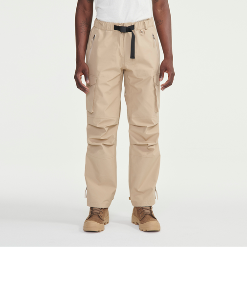 GORE-TEX ゴアテックス3レイヤー 防水 透湿 防風 ハードシェル カーゴパンツ