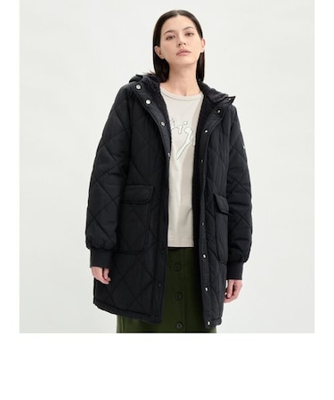 撥水 インサレーションロングジャケット