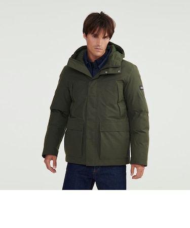 防水インサレーションフーデッドジャケット