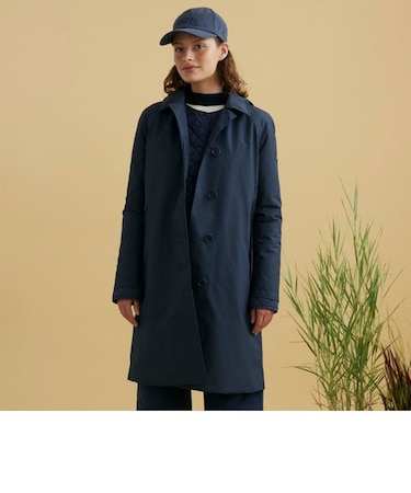 ゴアテックスフーデッドレインコート