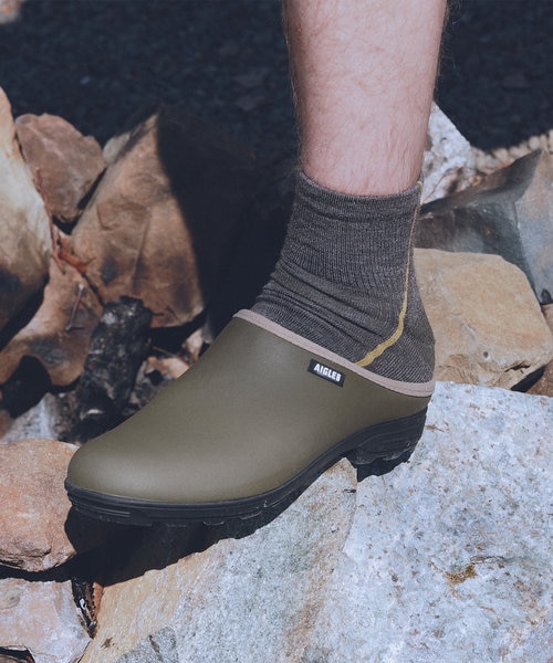 OFOF ブラウン サボ・クロッグサンダル crocs - ✨美品✨crocs クロックス ボア サボサンダル ブラウン