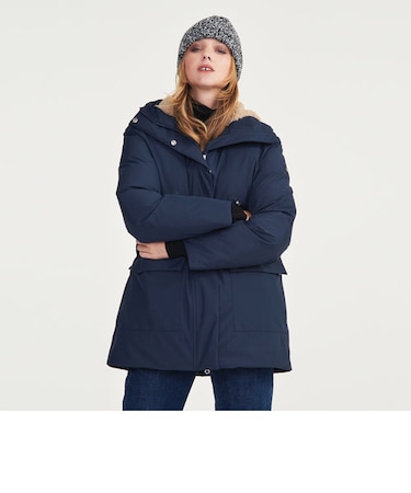 透湿防水 インサレーションフーデッドジャケット