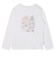 グラフィックプリントロングスリーブTシャツ