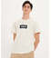 UVカット 吸水速乾 ボックスロゴプリント クルーネック 半袖Tシャツ