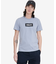 UVカット 吸水速乾 ボックスロゴプリント クルーネック 半袖Tシャツ