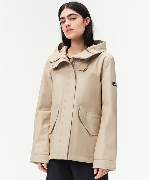 透湿防水 フィッシュテールフーデッドジャケット / マウンテンパーカー