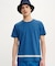 UVカット 吸水速乾 ダブルバンドクルーネック 半袖Tシャツ