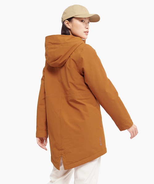 新品 GORE-TEXプリマロフトフィッシュテールフーデッドパディングジャケット GORE-TEX プリマロフト中綿 透湿防水 防風 フィッシュテール