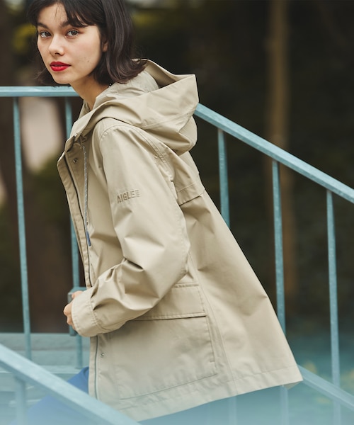美品　Aigle エーグル　中綿ライナー付き　モッズコート　防寒　秋冬　36 エーグル/アウターの通販｜&mall（アンドモール）三井