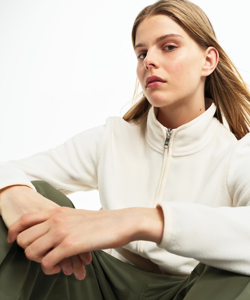 ジップアップ マイクロフリースジャケット T-KIT