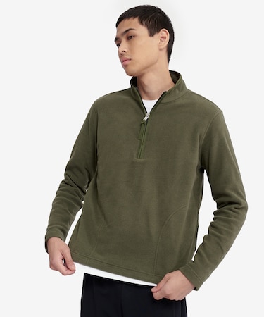 POLARTEC MICRO FLEECE ポーラテック ハーフジップマイクロフリースジャケット トレーナー