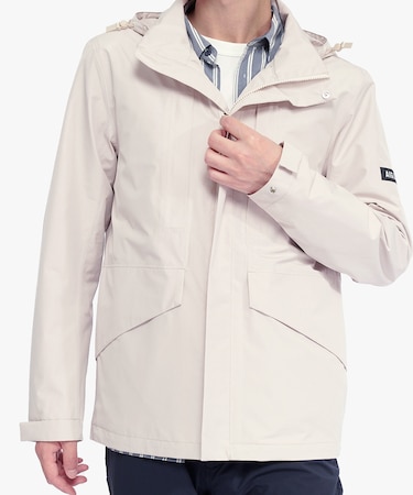 防水 防風 透湿 GORE-TEX ゴアテックス ジップアップフーデッドジャケット /マウンテンパーカー フード取り外し可