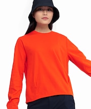 吸水速乾 UVカット ロングスリーブクルーネックTシャツ RP 長袖Tシャツ