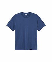 バードロゴ刺繍 オーガニックコットン半袖Tシャツ