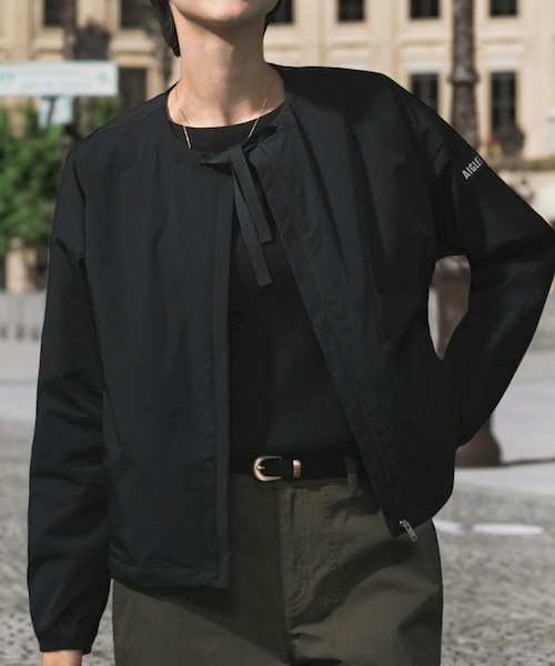 カラーレスビジュージャケット｜アダムエロペの通販｜&mall（アンド