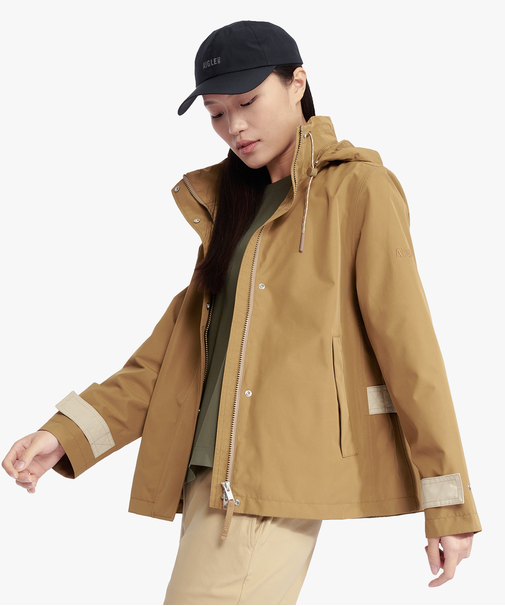 GORE-TEX ゴアテックス 防水 撥水 防風 透湿 2レイヤーフーデッドハイキングジャケット / フード取り外し可