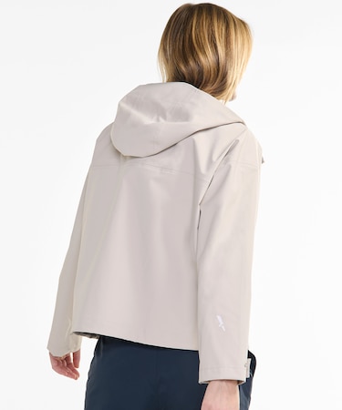 GORE-TEX ゴアテックス 防風 撥水 防水 透湿 3レイヤー ショートフーデッドジャケット