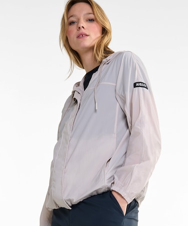 軽量 撥水 UVカット パッカブルナイロンジャケット