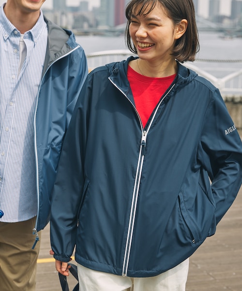 撥水 UVカット ソーラーパック パッカブルフーデッドジャケット