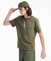 エンザイムウォッシュ オーガニックコットンロゴ半袖Tシャツ