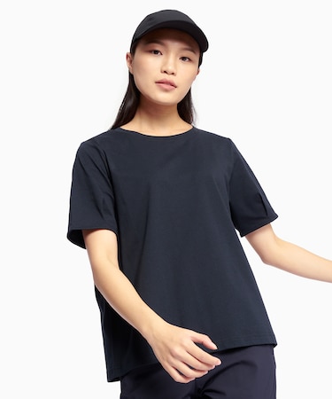 抗菌防臭 吸水速乾 パフスリーブ 半袖Tシャツ RP