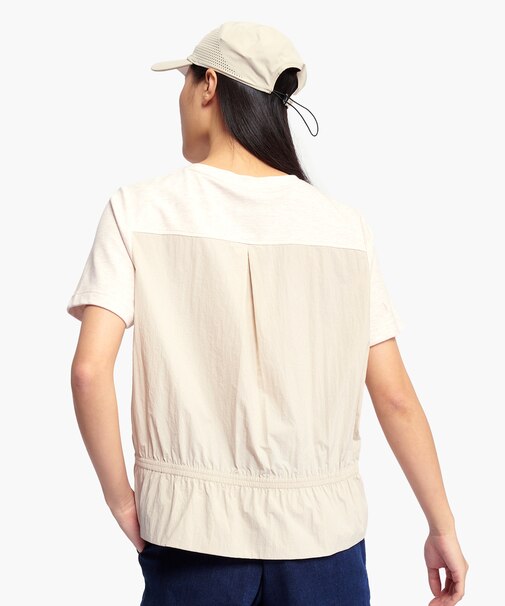 UVカット 吸水速乾 ダブルパッチポケット半袖Tシャツ