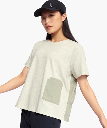 UVカット 吸水速乾 ダブルパッチポケット半袖Tシャツ