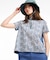 リバティプリント 半袖Tシャツ