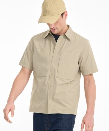 吸水速乾性 UVカット ショートスリーブシャツ