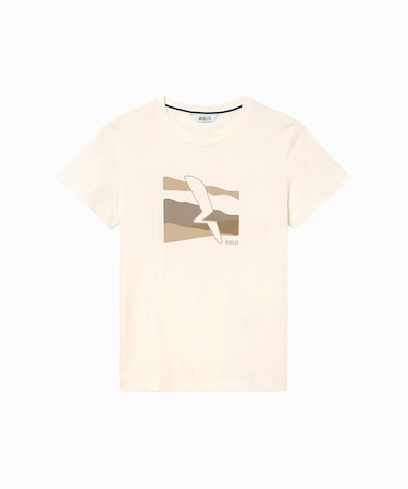 吸水速乾 抗菌防臭 プリント半袖Tシャツ