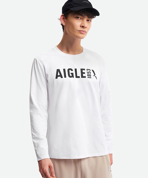UVカット ロングスリーブロゴTシャツ RP