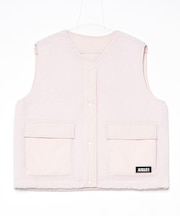 Dupont Sorona中綿 撥水 リバーシブル インサレーション キルティングボアベスト