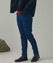 吸水速乾 COOL MAX クールマックス ストレッチ スリムフィットスキニーデニムパンツ