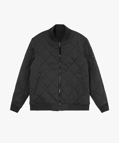 WEB限定 ビッグシルエット MARIA バック刺繍 ジップアップブルゾン