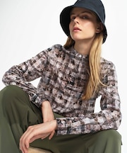 【LIBERTY】 ロングスリーブブラウス