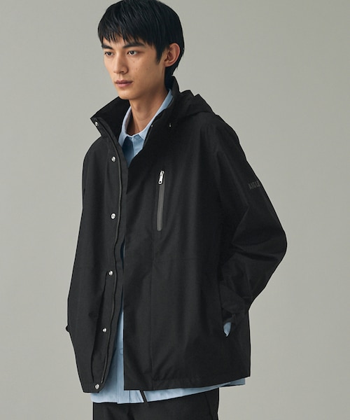 GORE-TEX ゴアテックス 防水 透湿 防風 2レイヤーフーデッドジャケット