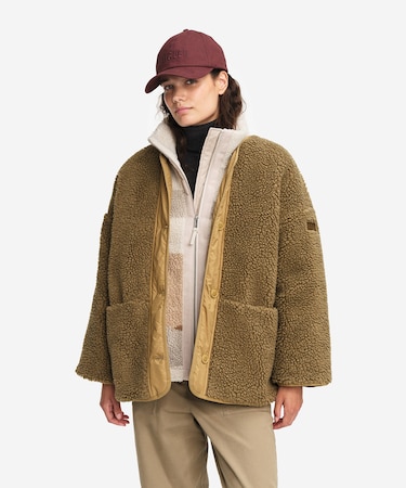 撥水 リバーシブル キルティングボア シェルパジャケット