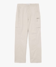 撥水 テーパード カーゴパンツ