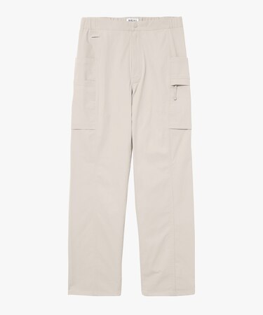 撥水 テーパード カーゴパンツ