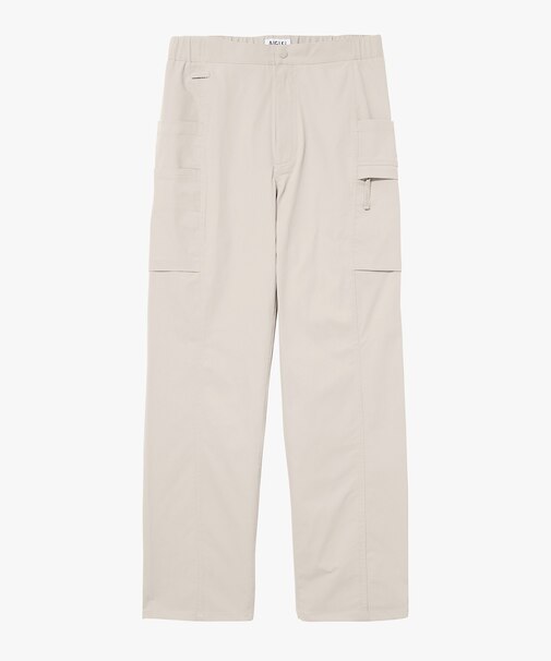 撥水 テーパード カーゴパンツ