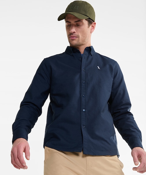 吸水速乾 オックスフォードシャツ