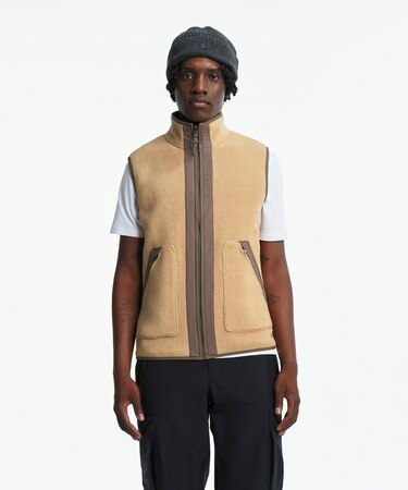 リバーシブルフリースベスト T-Kit 2WAY