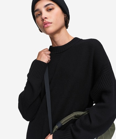 メリノウール カシミアセーター