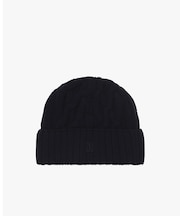 ケーブルニットビーニー